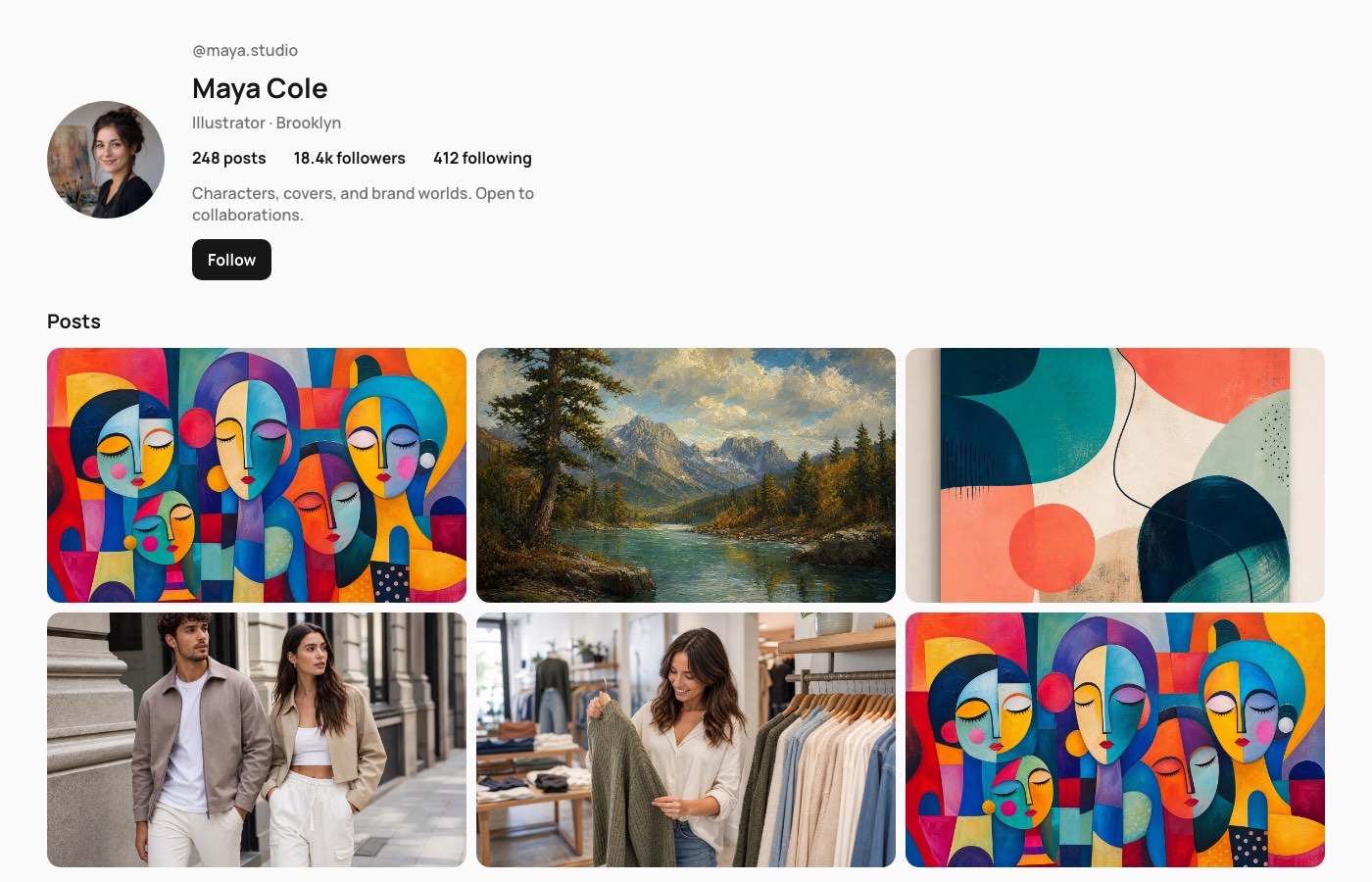 Social profile